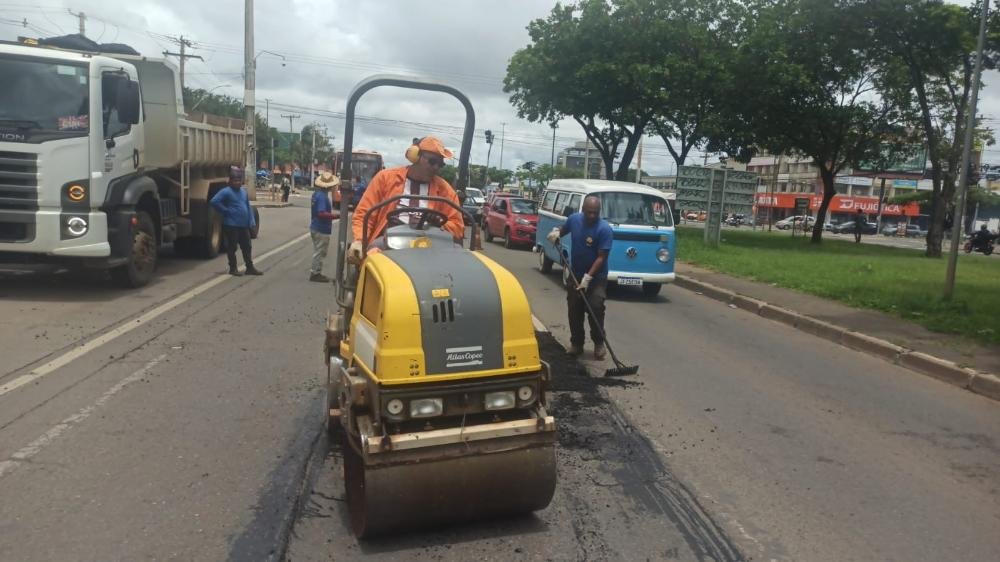 Ceilândia recebe mutirão de limpeza e reparos em ruas e estradas