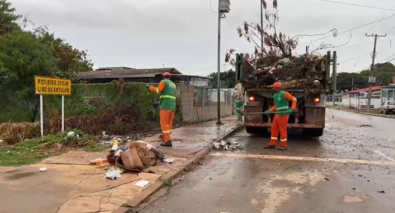 Ação integrada promove limpeza total no P Sul, em Ceilândia
