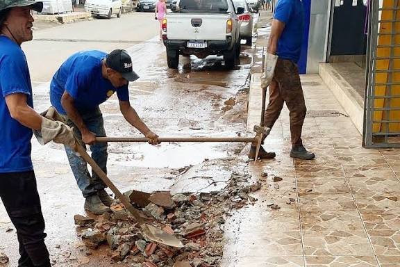 Alagamentos mobilizam ação integrada do GDF em Ceilândia