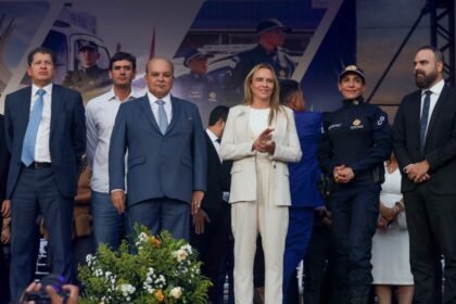 Ibaneis participa de ato que marca entrada de nova turma na PMDF