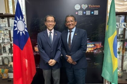 Benito Liao recebe ABBP para estreitar laços entre Taiwan e Brasil