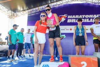 Celina Leão comanda premiação da Maratona Brasília 2026