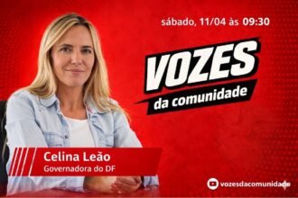 Celina Leão é a convidada do "Sabatinão do Povo" no Vozes da Comunidade deste sábado
