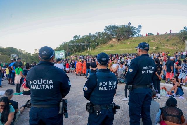 Esquema reforçado mobiliza forças de segurança para a Via Sacra em Planaltina
