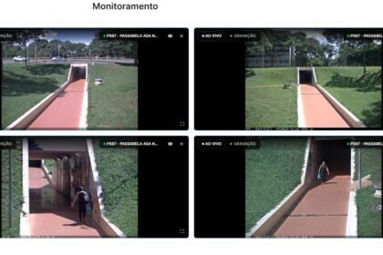 Passarelas subterrâneas entram na mira do monitoramento no DF