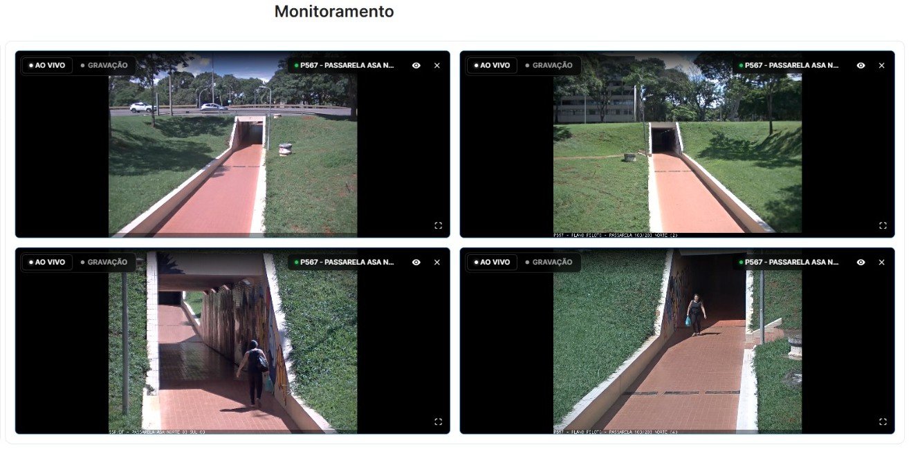 Passarelas subterrâneas entram na mira do monitoramento no DF