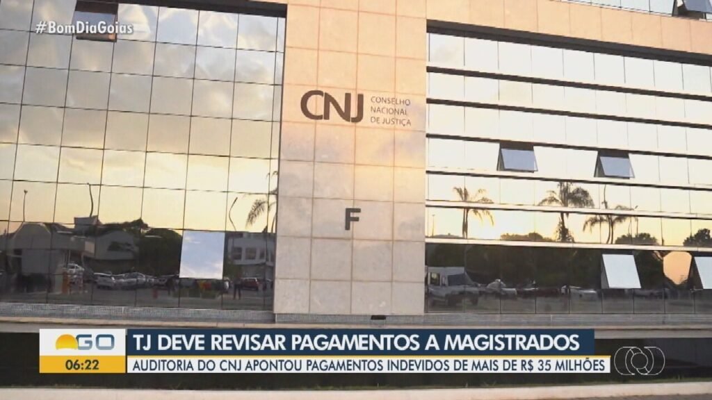 CNJ determina que Tribunal de Justiça de Goiás corrija folhas de pagamento – G1
