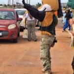 PM ambiental realiza ação educativa contra incêndios florestais no DF