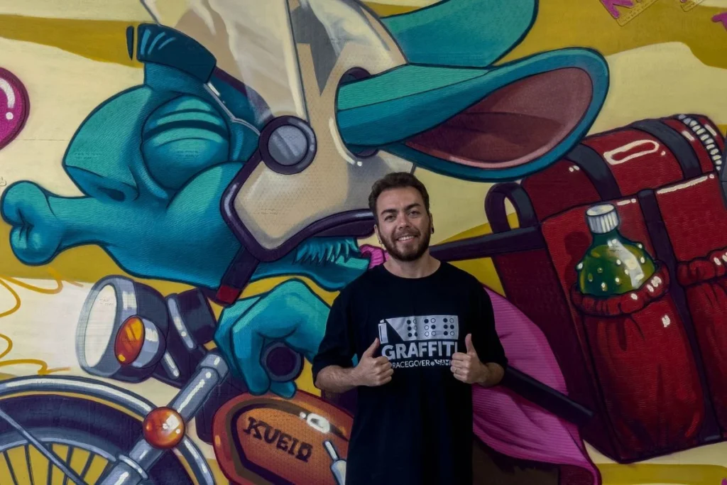 Grafite Pra Cego Ver leva inclusão para a zona norte de São Paulo
