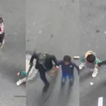 Crianças são usadas como escudo contra agentes em protesto na Colômbia