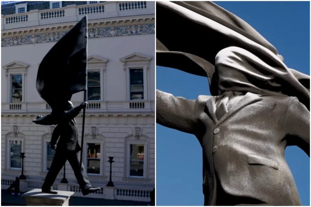 Londres: governo manterá estátua de Banksy acessível ao público