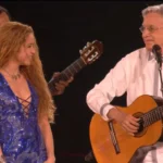Shakira se derrete por Caetano Veloso e Maria Bethânia em show: veja