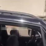 Bêbado detona portão de motel ao fugir sem pagar e é pego dormindo