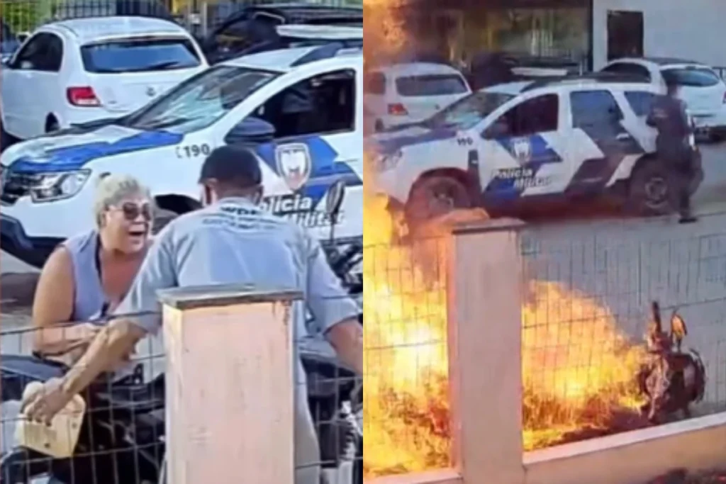 Morre mãe que foi queimada pelo próprio filho ao atear fogo em moto