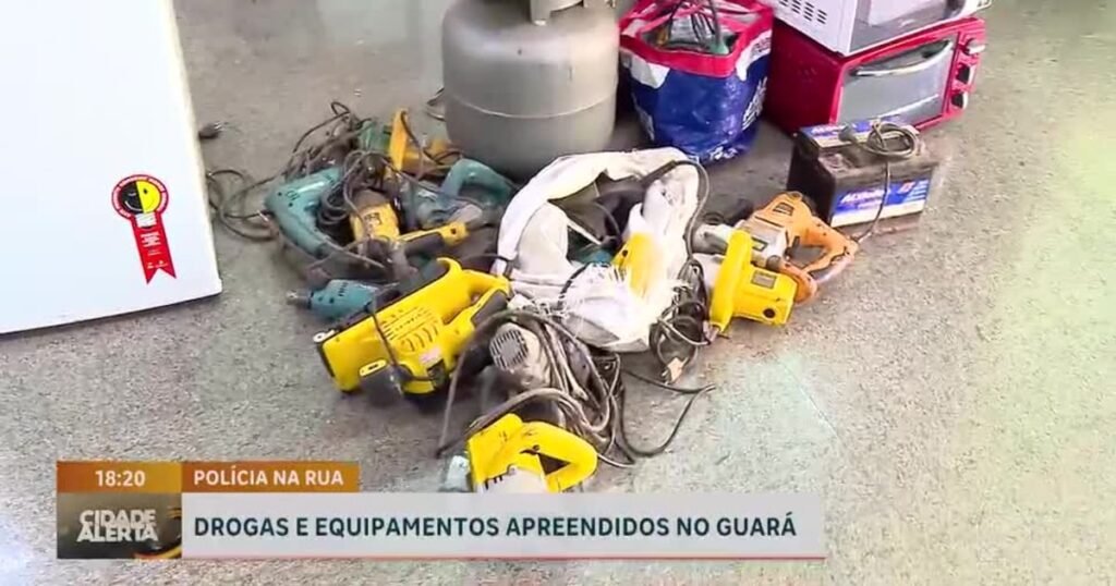Operação Parque: polícia militar apreende drogas e equipamentos no Guará (DF) – Noticias R7