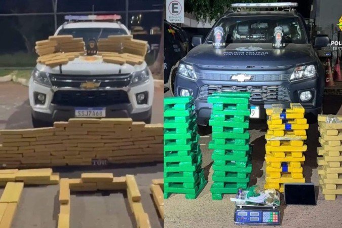 PMDF apreende 300kg de drogas em três horas no DF e Entorno