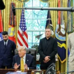 Donald Trump anuncia luta de UFC no jardim da Casa Branca