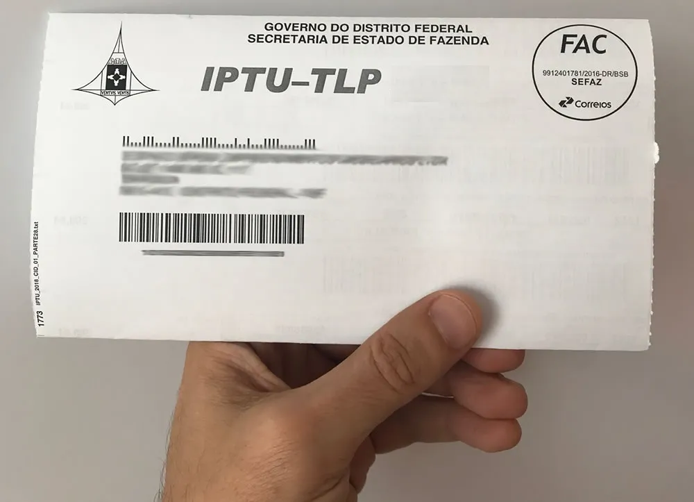 Pagamento do IPTU 2026 no DF começa segunda-feira (11)