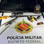 Dois homens são presos em Planaltina por porte ilegal de armas