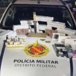 PMDF apreende caminhão com R$ 100 mil em drogas e Mounjaro
