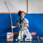 Aluna da rede pública do DF celebra título internacional de capoeira