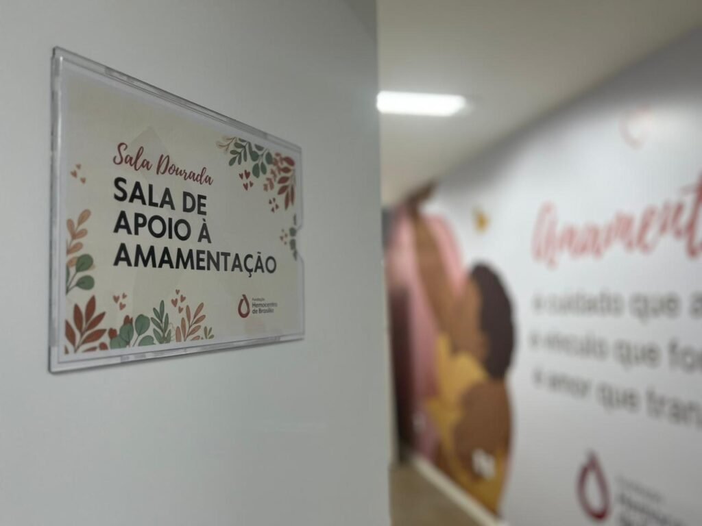 Hemocentro de Brasília inaugura primeira Sala de Apoio à Amamentação de um hemocentro público no Brasil