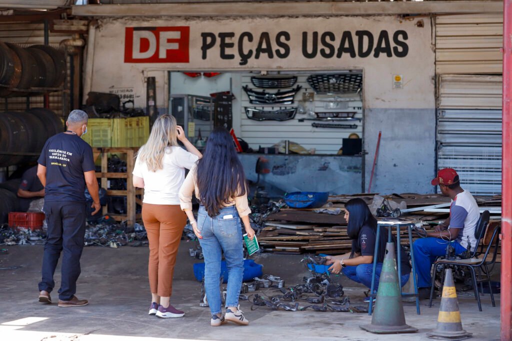 SES-DF promove ação educativa sobre segurança e saúde do trabalhador