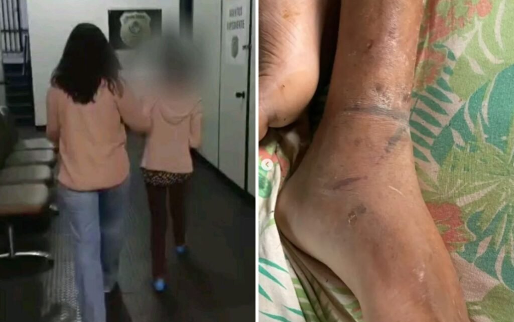 Mãe é presa suspeita de manter filho acorrentado à cama