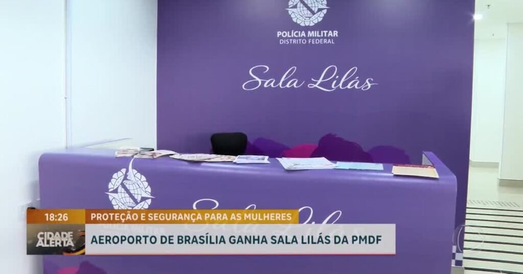 Polícia Militar inaugura Sala Lilás no Aeroporto de Brasília – Noticias R7