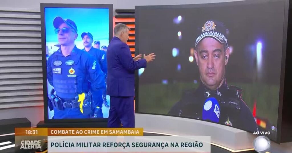 Polícia militar reforça segurança em Samambaia (DF) com operação especial – Noticias R7
