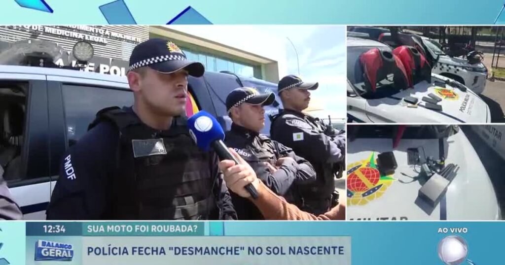 Polícia encontra desmanche de motos e apreende bloqueador de rastreamento no DF – Noticias R7