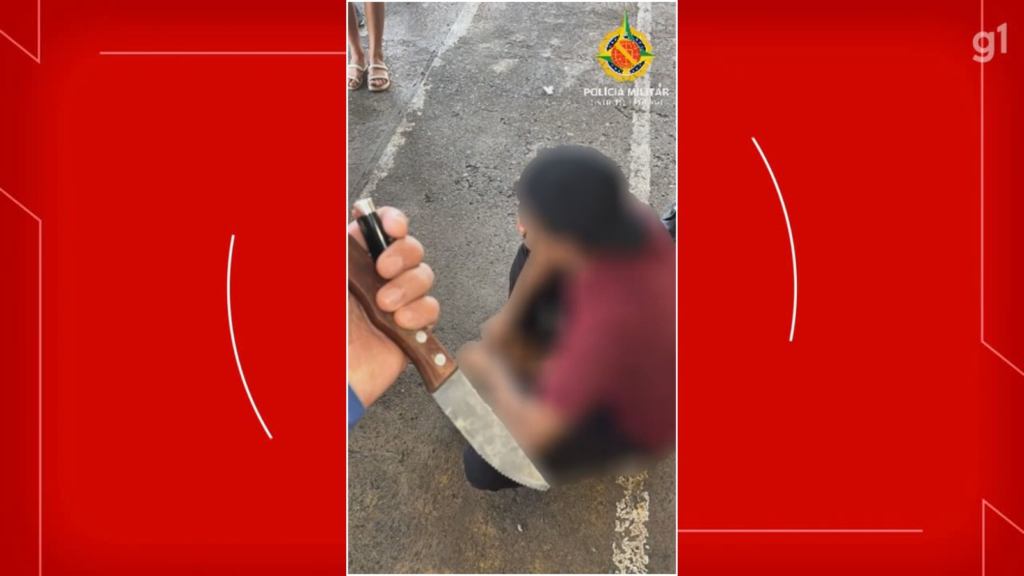 Polícia Militar impede tentativa de esfaqueamento em frente a restaurante comunitário no DF – G1