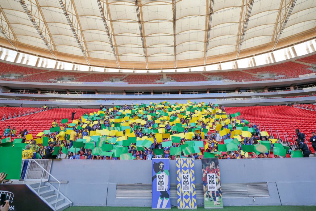 Dada a largada: Brasília inicia contagem regressiva de um ano para a Copa do Mundo Feminina da FIFA 2027™️
