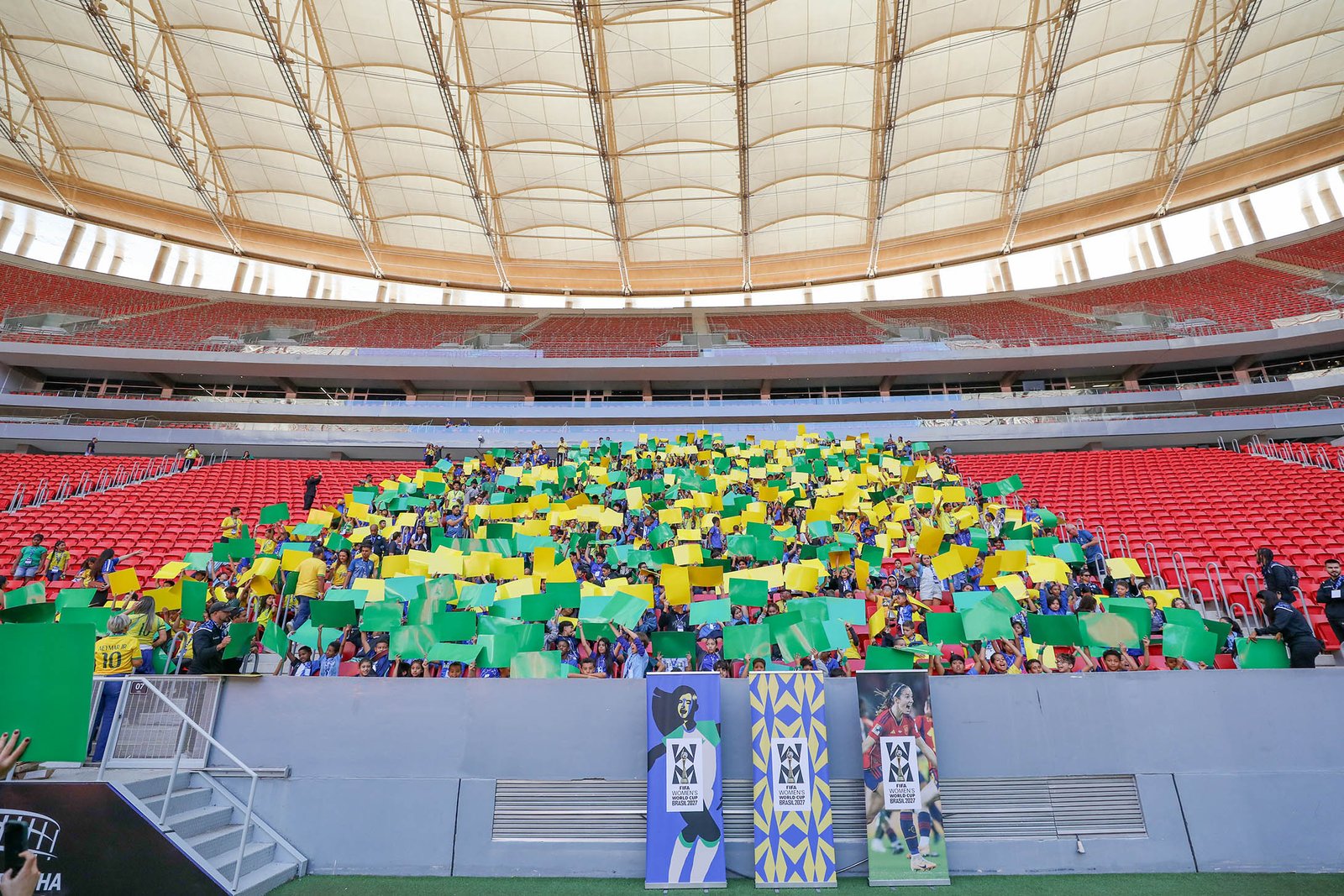 Dada a largada: Brasília inicia contagem regressiva de um ano para a Copa do Mundo Feminina da FIFA 2027™️