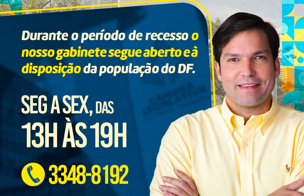 Deputado Robério Negreiros reforça compromisso com atendimento ao público mesmo durante o recesso